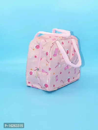 Travel Lunch Storage Bag(Pink)