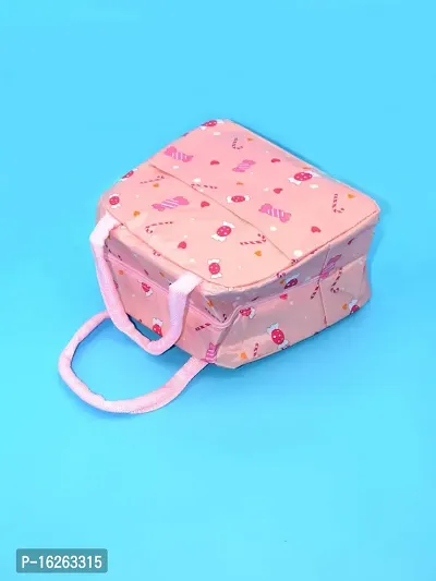 Travel Lunch Storage Bag(Pink)-thumb3