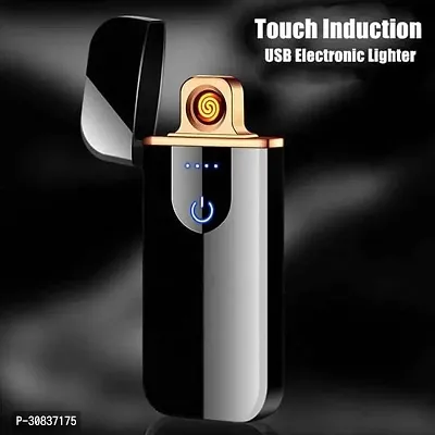 Metal Smart Fingerprint Sensor Smoking Lighter-thumb0