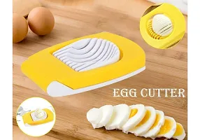 Premium Egg Cutter, Egg Cutter, Egg Slicer, Boiled Eggs Cutter, Stainless Steel Cutting Wires, Multi Purpose Slicer | Egg Cutter for Hard Boiled Egge Slicer-thumb1