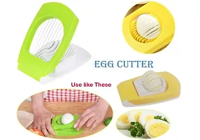 Premium Egg Cutter, Egg Cutter, Egg Slicer, Boiled Eggs Cutter, Stainless Steel Cutting Wires, Multi Purpose Slicer | Egg Cutter for Hard Boiled Egge Slicer-thumb3