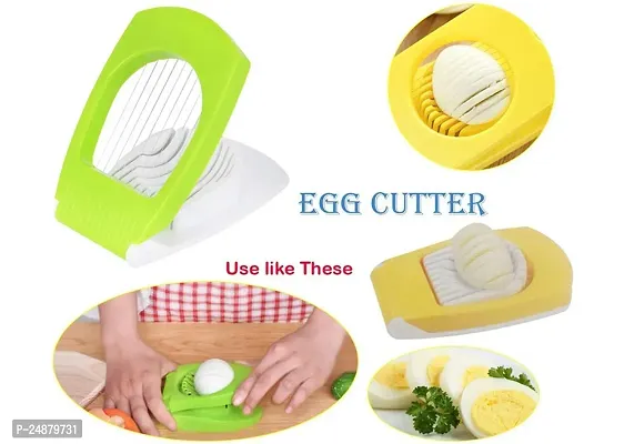 Premium Egg Cutter, Egg Cutter, Egg Slicer, Boiled Eggs Cutter, Stainless Steel Cutting Wires, Multi Purpose Slicer | Egg Cutter for Hard Boiled Egge Slicer-thumb4