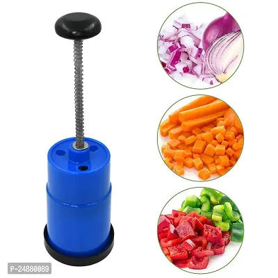 Manual Hand Press Onion  Vegetable Chopper, Quick Cutter