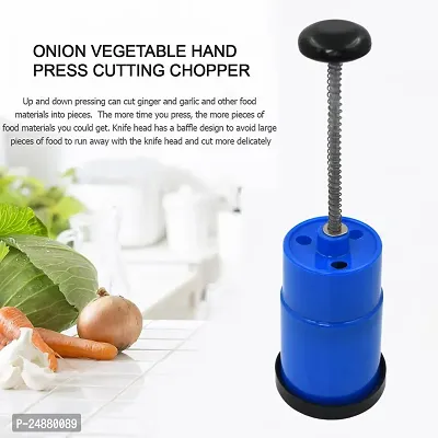 Manual Hand Press Onion  Vegetable Chopper, Quick Cutter-thumb4