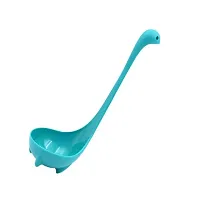 Soup Spoon Creative Long Handle Standing Loch Ness Monster Colander Spoon Dinnerware Cooking Tools Kitchen Accessories-thumb2