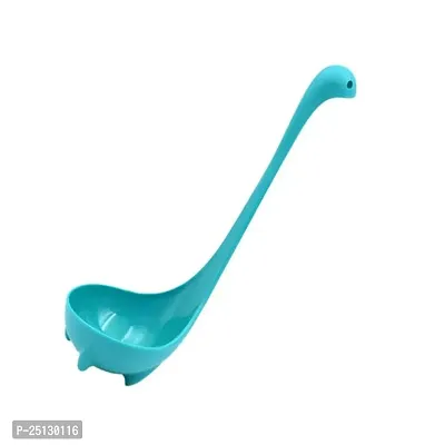 Soup Spoon Creative Long Handle Standing Loch Ness Monster Colander Spoon Dinnerware Cooking Tools Kitchen Accessories-thumb3