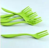 (Pack of 6) Small Plastic Serving Fork Set for Kitchen/Kids-thumb3