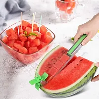 Stainless Steel Washable Watermelon Cutter Windmill Slicer Cutter Peeler for Home/Smart Kitchen Tool Easy to Use-thumb1