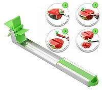 Stainless Steel Washable Watermelon Cutter Windmill Slicer Cutter Peeler for Home/Smart Kitchen Tool Easy to Use-thumb3