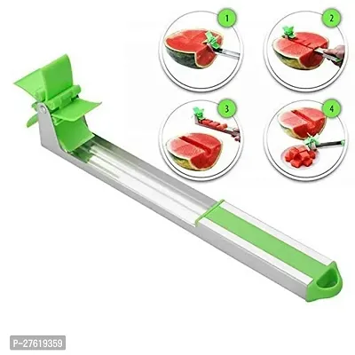 Stainless Steel Washable Watermelon Cutter Windmill Slicer Cutter Peeler for Home/Smart Kitchen Tool Easy to Use-thumb4