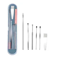 6Pcs Earwax Removal Kit | Ear Cleansing Tool Set | Ear Curette Ear Wax Remover Tool-thumb1