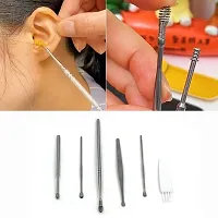 6Pcs Earwax Removal Kit | Ear Cleansing Tool Set | Ear Curette Ear Wax Remover Tool-thumb2