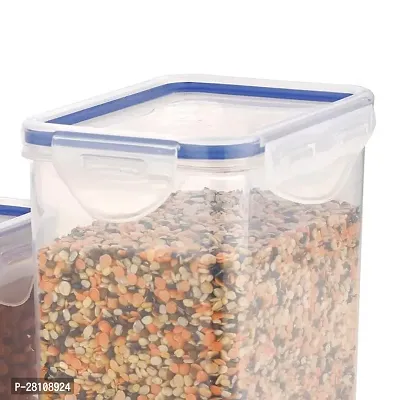 STORAGE CONTAINER SET OF 3 PC(APPROX CAPACITY 500ML,1000ML,1500ML, TRANSPARENT)-thumb3