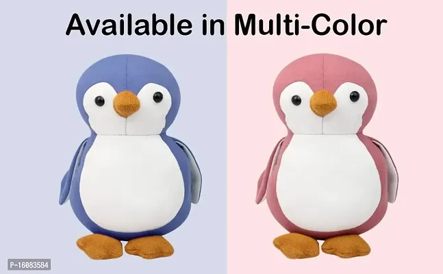 JSTBUY LABEL Cute Penguin Plush Soft Toys Cotton Stuffed Animal Toy for Kids | Soft Toys for Baby Girl |Soft Toys for Boys Teddy Bear for Baby, Birthday Gift for Girls, Baby Toys (30cm) (Blue)-thumb4