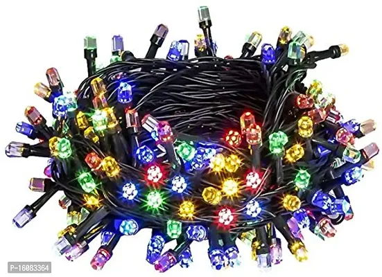 coku Multicolored Led String Lights for Home Decoration Plug in Fairy LED Light 8 Modes Waterproof for Diwali, Indoor  Outdoor Christmas Wedding Party Bedroom Decorations (20 Meter)