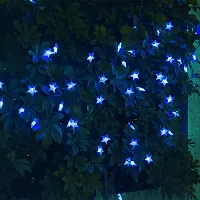 coku 10m Fairy String Lights with 28 LED Star Bulbs for Diwali, Christmas, Festivals and Home Decor (Blue)-thumb3