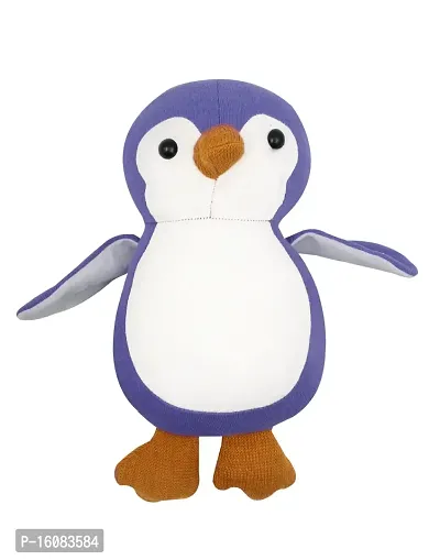 JSTBUY LABEL Cute Penguin Plush Soft Toys Cotton Stuffed Animal Toy for Kids | Soft Toys for Baby Girl |Soft Toys for Boys Teddy Bear for Baby, Birthday Gift for Girls, Baby Toys (30cm) (Blue)-thumb3