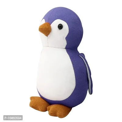 JSTBUY LABEL Cute Penguin Plush Soft Toys Cotton Stuffed Animal Toy for Kids | Soft Toys for Baby Girl |Soft Toys for Boys Teddy Bear for Baby, Birthday Gift for Girls, Baby Toys (30cm) (Blue)-thumb2