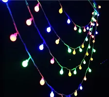 coku Bulb Led String Light 60ft Length 44 Led Colour Changing Ball Fairy Light Water-Proof Plug in String Lights for Diwali,Outdoor,Indoor,Festival,Party,Wedding,Event (Multi-Colour)-thumb1