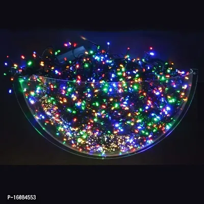 JSTBUY LABEL 30 MTR 120 LED String Lights with 8 Modes Remote 6 Color Waterproof Indoor Outdoor Diwali Christmas Party Multicolor Rice Lamp Strips-thumb2