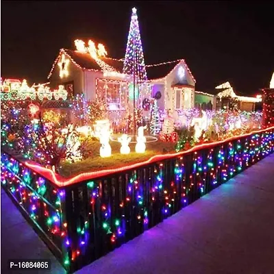 coku Decoration 30 Meter Multicolored Fairy String Lights with LED Bulb and 8 Mode LED Control Remote for Christmas, Diwali, Festivals Or Home Decor-thumb4