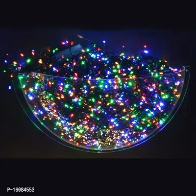 JSTBUY LABEL 30 MTR 120 LED String Lights with 8 Modes Remote 6 Color Waterproof Indoor Outdoor Diwali Christmas Party Multicolor Rice Lamp Strips-thumb3