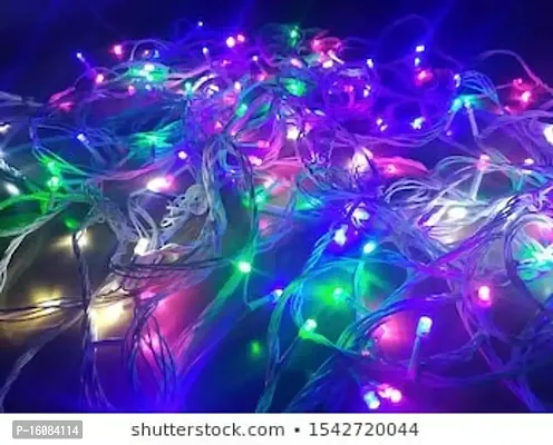 JSTBUY LABEL 120 LEDs 30 Meter Fairy String Lights, Christmas  Diwali Lights with 8 Lighting Modes, Mini String Rise Lights for Indoor Outdoor, Yard, Garden  Tree(Multi)-thumb3