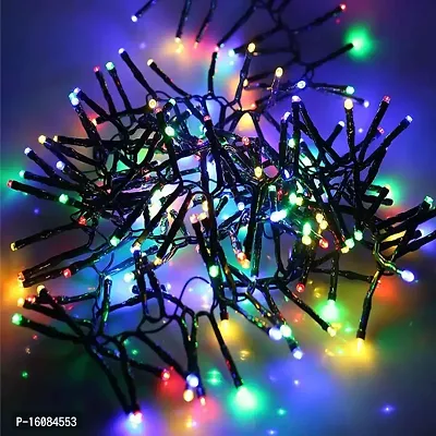 JSTBUY LABEL 30 MTR 120 LED String Lights with 8 Modes Remote 6 Color Waterproof Indoor Outdoor Diwali Christmas Party Multicolor Rice Lamp Strips-thumb4