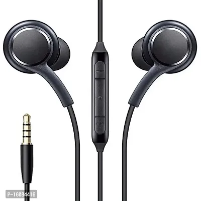 JSTBUY LABEL JBY-VO18 Stereo Rich Bass Metal Wired in The Ear Headset with Mic (Black)