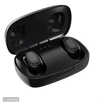 Portable In-Ear TWS Bluetooth L-21 Earbuds Bluetooth Headset with Charging Case (with Mic)