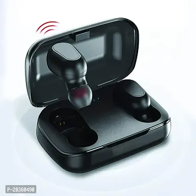 Portable In-Ear TWS Bluetooth L-21 Earbuds Bluetooth Headset with Charging Case (with Mic)-thumb0