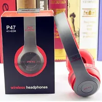 P47 Wireless Bluetooth Headphones 5.0+EDR with Volume Control, HD Sound and Bass-thumb3