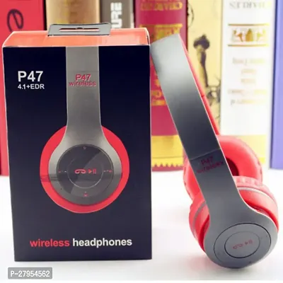 P47 Wireless Bluetooth Headphones 5.0+EDR with Volume Control, HD Sound and Bass-thumb4