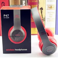 P47 Wireless Bluetooth Headphones 5.0+EDR with Volume Control, HD Sound and Bass (Multicolour)-thumb3