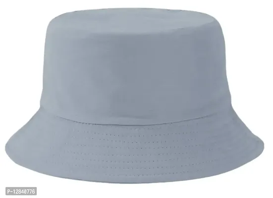JAZAA Bucket Hat for Women Men Teens Summer Beach Sun Hat Packable Fisherman Cap for Travel Outdoor Hiking (Light Grey)