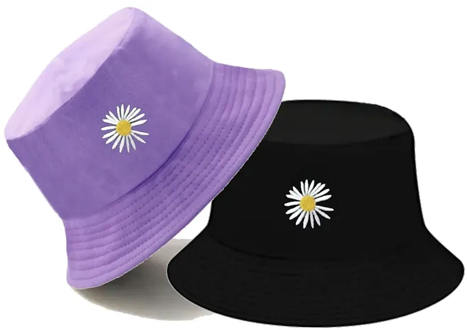 JAZAA Bucket Hat for Women Men Teens Reversible Summer Beach Sun Hat Packable Fisherman Cap for Travel Outdoor Hiking