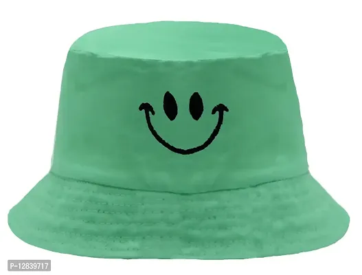 JAZAA Bucket Hat for Women Men Teens Reversible Summer Beach Sun Hat Packable Fisherman Cap for Travel Outdoor Hiking Beige (Light Green)-thumb2