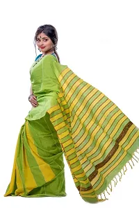 Attractive Khadi Woven Design Saree with Blouse piece-thumb1