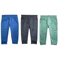 Nike Run Kids Polyster Silk Trackpants  Joggers ,Pyjama For Boys  Girls Pack Of 3-thumb1