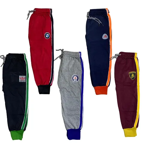 Trendy Track Pants for Boys- Pack of 5