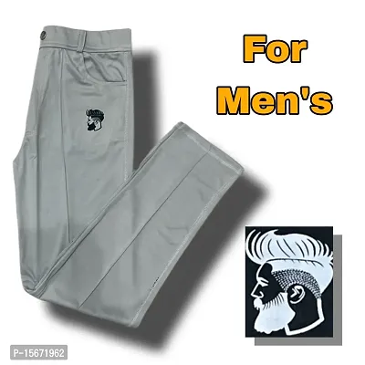 Man Lining Lower Trackpants Casual Perfect Fit For Man  Boys Pack of 1 ( Grey)