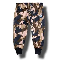 Kids multicolor trackpant Printed Polyester lower for boys  girls pack of 5-thumb1