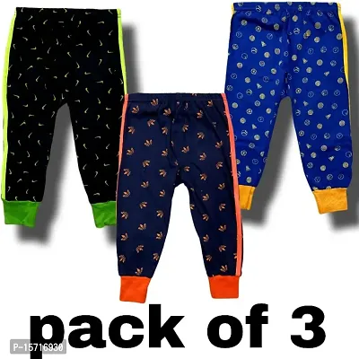 kids Multicolor Pyjama\Kids Multicolor Printed Cotton Lower\Lower for kids Pack of 3