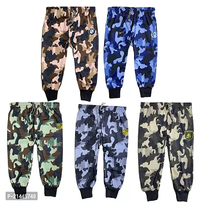 Kids Fauji Print Pyjama\Kids Multicolor Pyjama\Trackpant For Kids \Kids Stylish Regular Fit Pyjama Pack of 5-thumb4