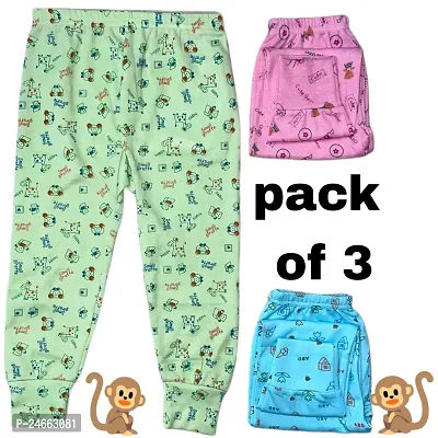 Boys Cotton Pyjama (Pack of 3) Multicolor