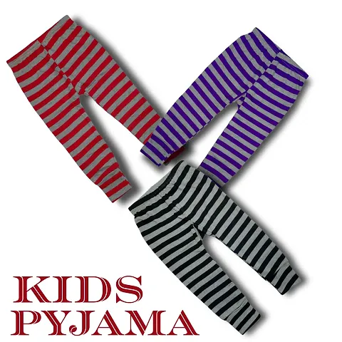 Kids Boys And Girls Winter Pyjama Combo Of 3 Multicolor