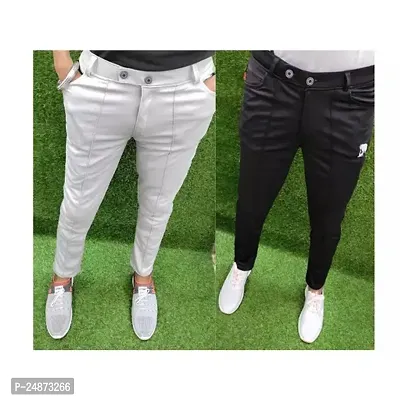 Mans trousers joggers trackpants for boys  bottoms men track lower (Pack of 2)