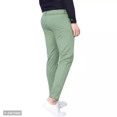 Classic Polyester Track Pants For Men-thumb2