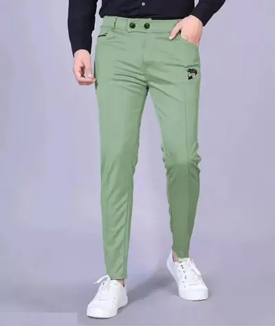 Classic Solid Track Pants for Men