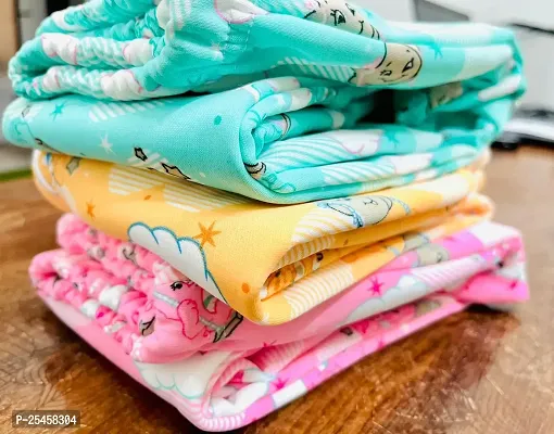 Stylish Printed Soft Woolen Fabric Multicolor Kids Pyjama (Pack of 3)-thumb2